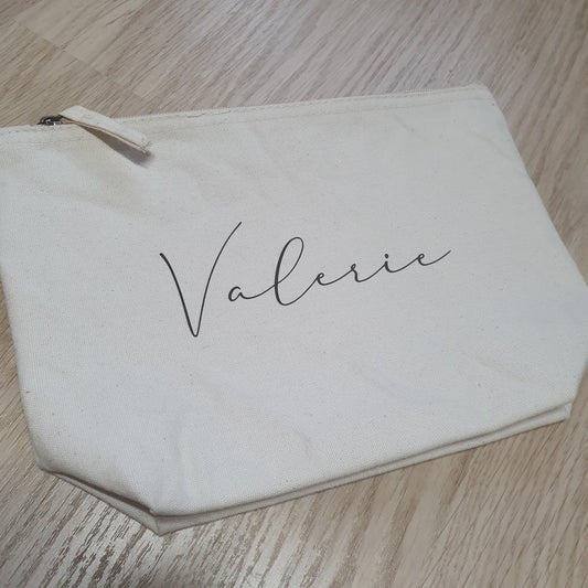 Make-up tas gepersonaliseerd